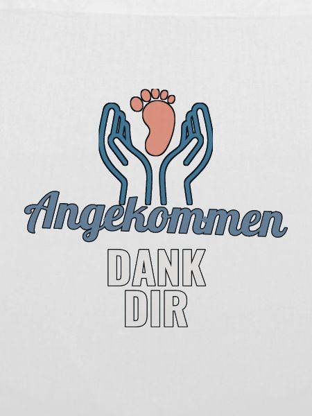 Angekommen dank dir – Danke Hebamme Shirt