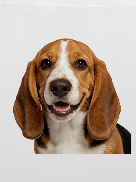 Glücklicher Basset-Hund