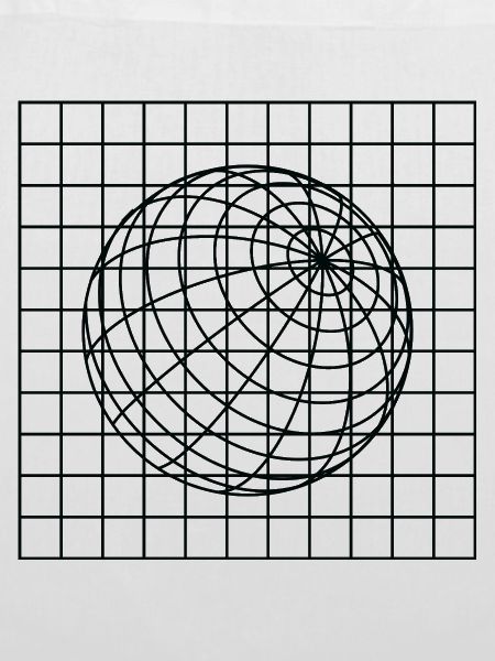 Geometrischer Globusdrahtrahmen