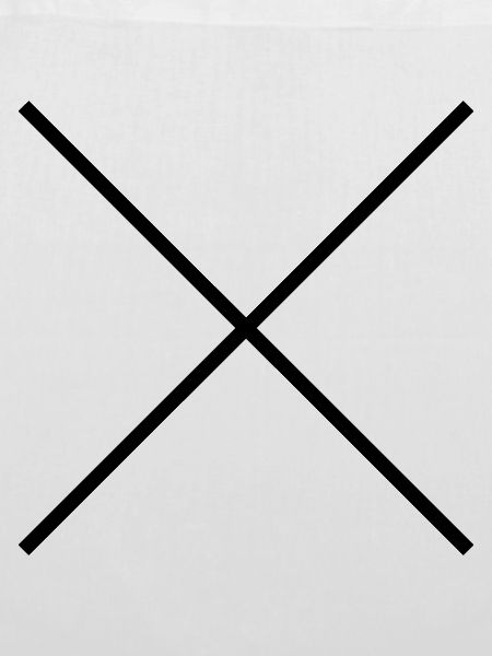Kreuz dünn