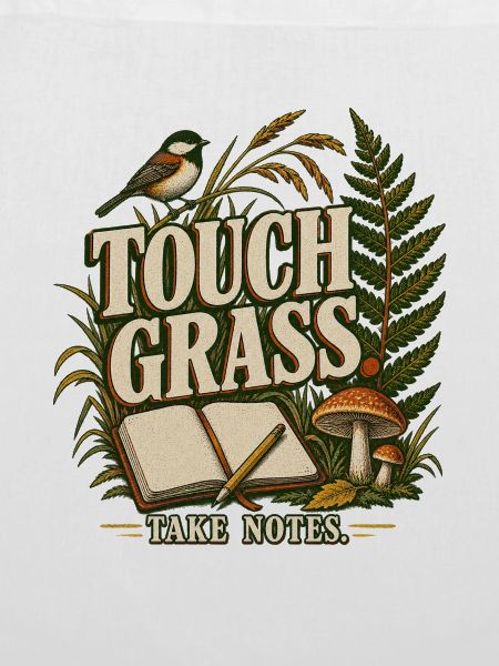 Nature Journaling - Touch Grass Take Notes
