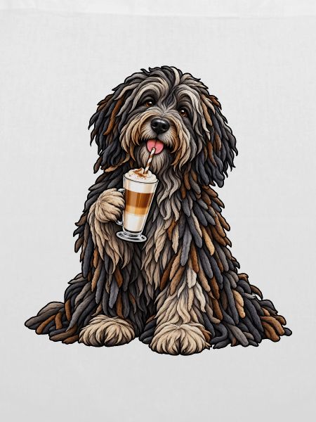 Bergamasker mit Latte Macchiato