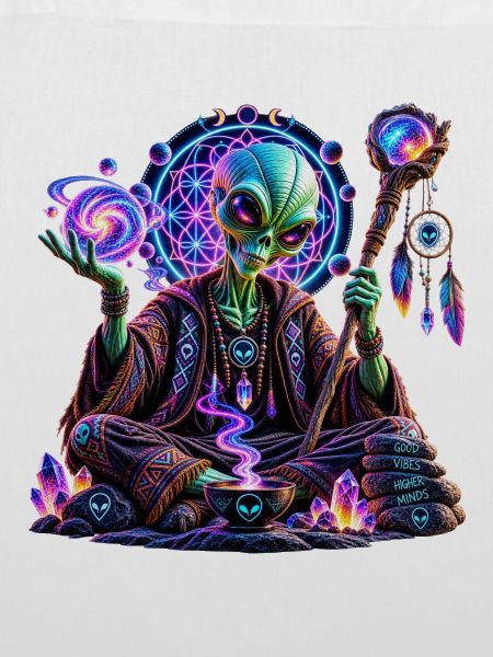 Kosmisches Alien-Orakel – Mystisches Alien Design