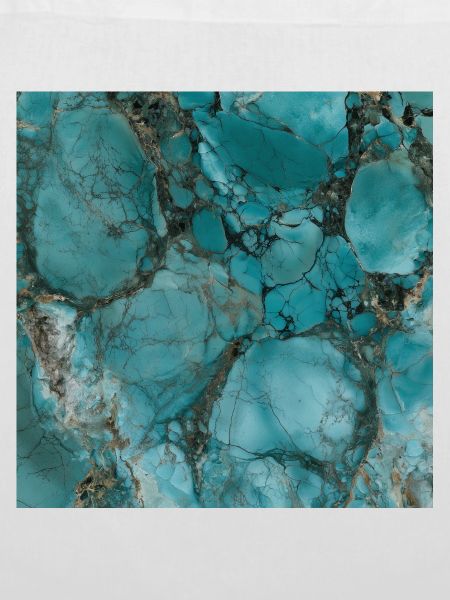 Aquamarin-türkisfarbener Marmor