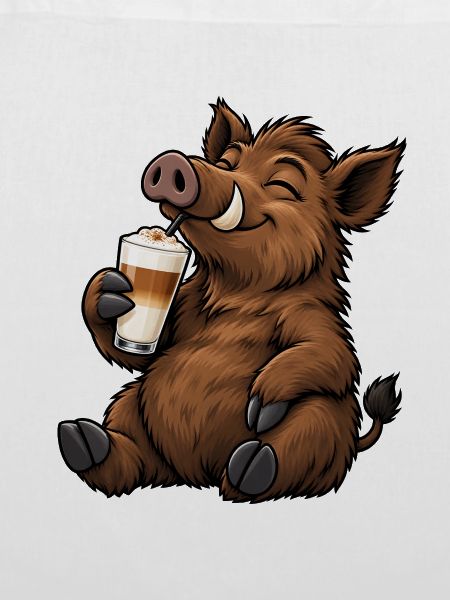Wildschwein mit Latte Macchiato