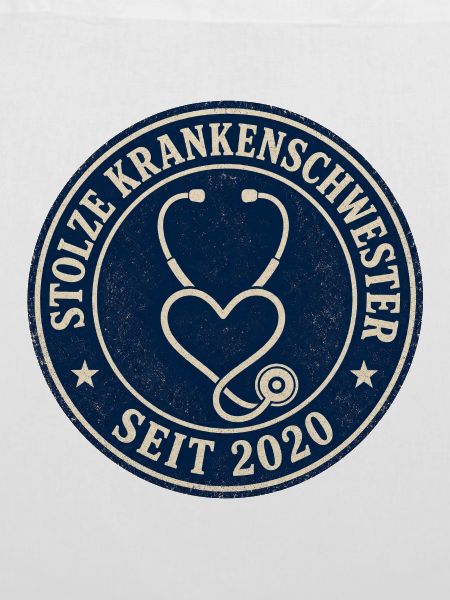 Stolze Krankenschwester 2020 - Geschenk mit Herz