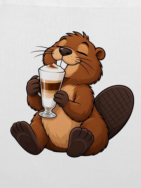 Biber mit Latte Macchiato