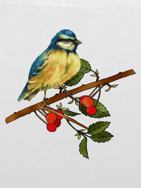 Bunter Vogel