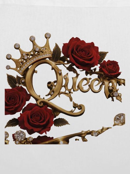 Queen Crown Roses Gold