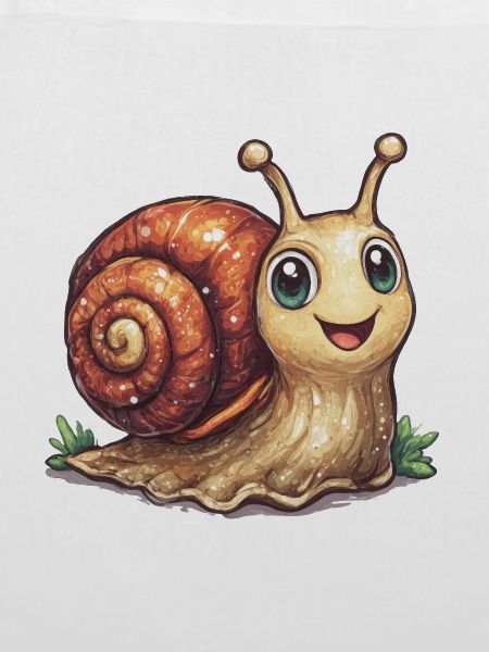 Fröhliche Schnecke 