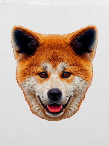 akita inu-Gesicht Illustration