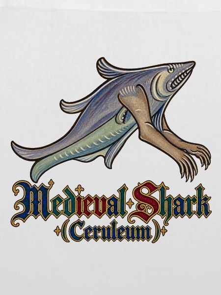 Mittelalterlicher Hai (Ceruleum)