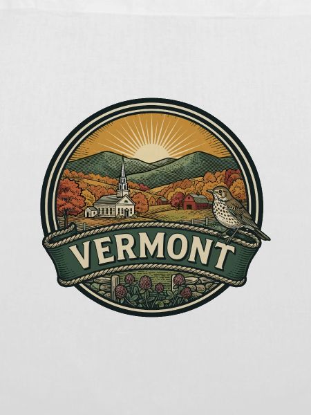 Vermont Green Mountains Herbstreise-Abzeichen