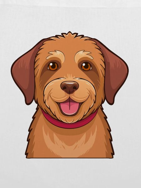  Hellbrauner Zottelhund