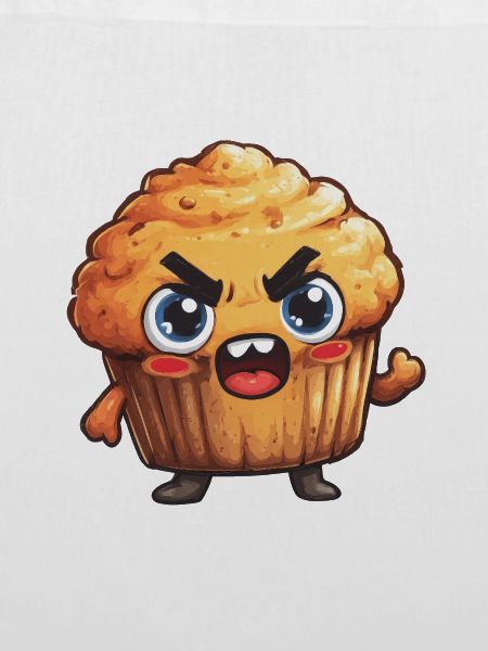 Wütender Muffin Held