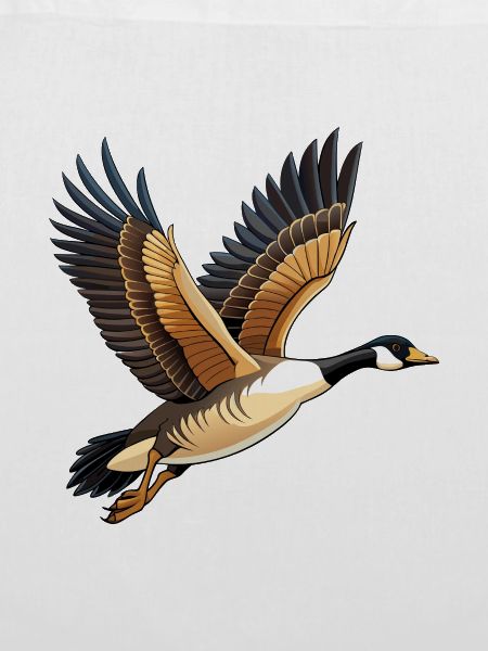 Fliegende Kanadische Gans