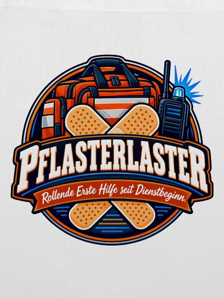 Pflasterlaster Erste Hilfe Badge