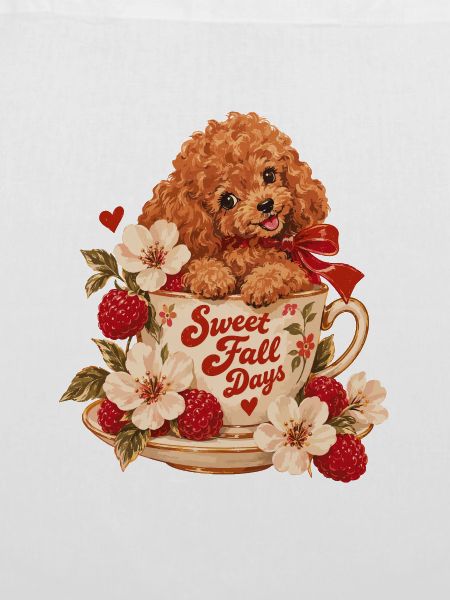 Sweet Fall Days Poodle