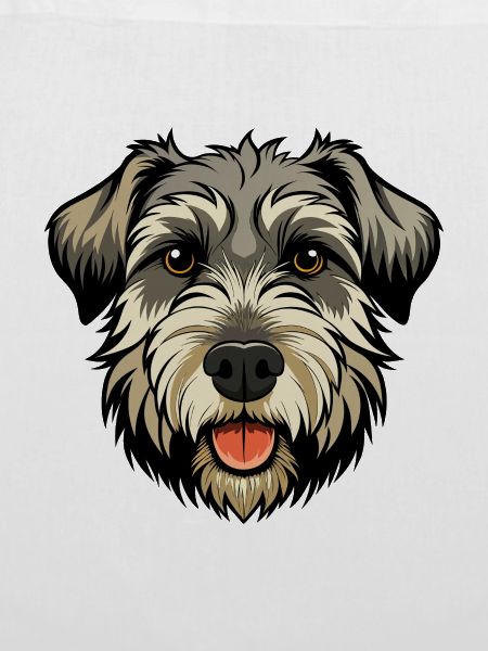 Wheaten Terrier Hundekopf
