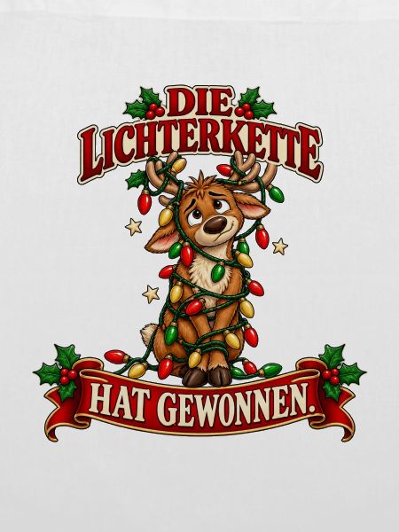 Rentier im Lichterchaos