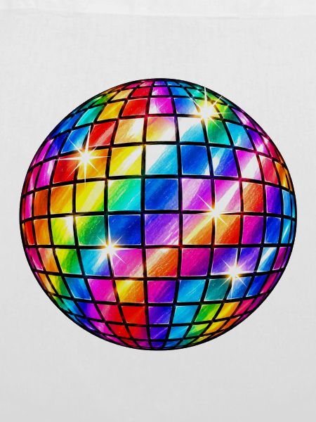 Prisma-Mosaik-Discokugel