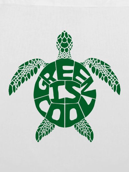 Green is cool - Schildkröte