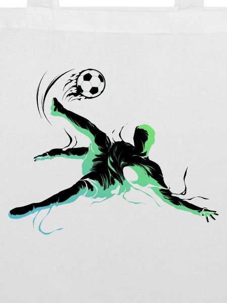 Fußball Fußballer Fallrückzieher Geschenk