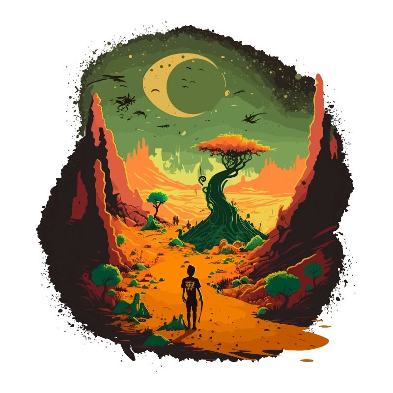 Buntes Alien