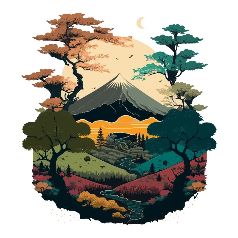 Illustration im Querformat