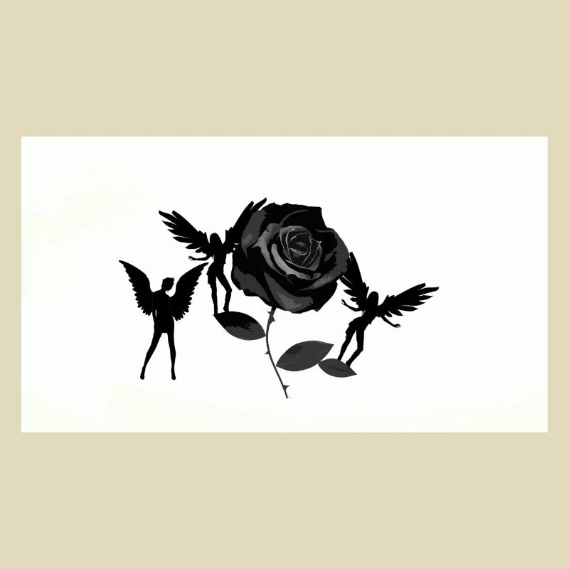 Gothic Fee Blume