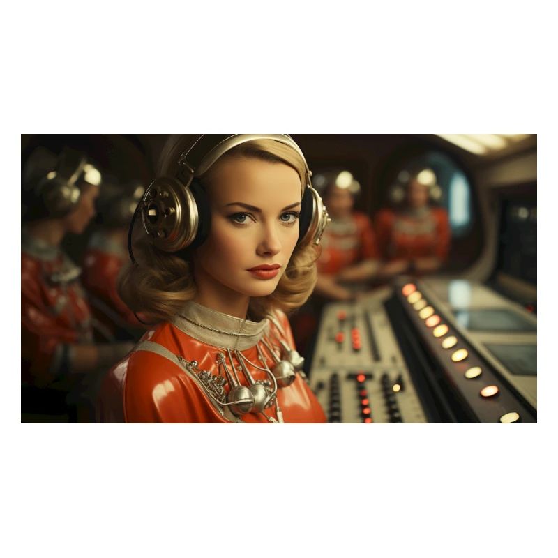 Retro sci-fi