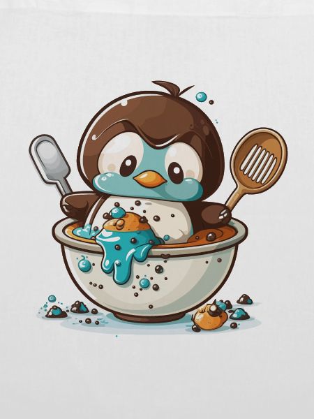 Pinguin-Gebäck