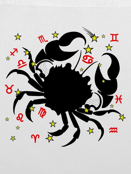 Sternzeichen Stern Logo Krebs
