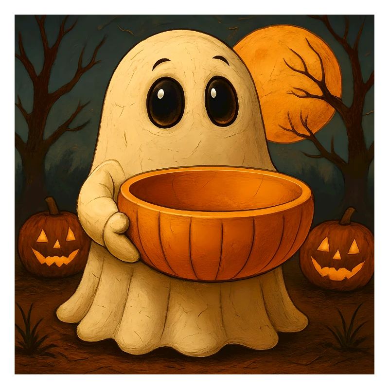 Spooky Ghost Cute Halloween Gift