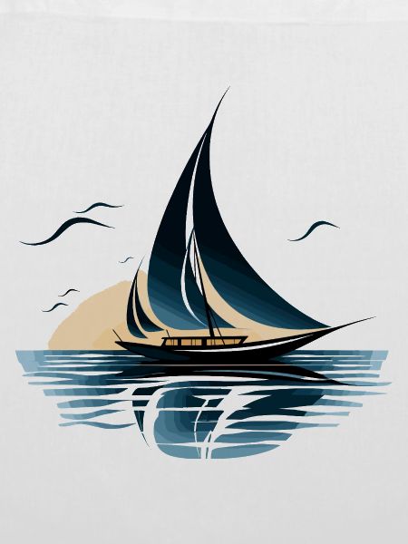 Segelboot Zeichnung