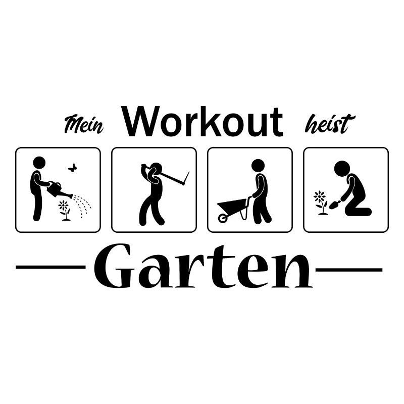 Garten Gartenarbeit workout