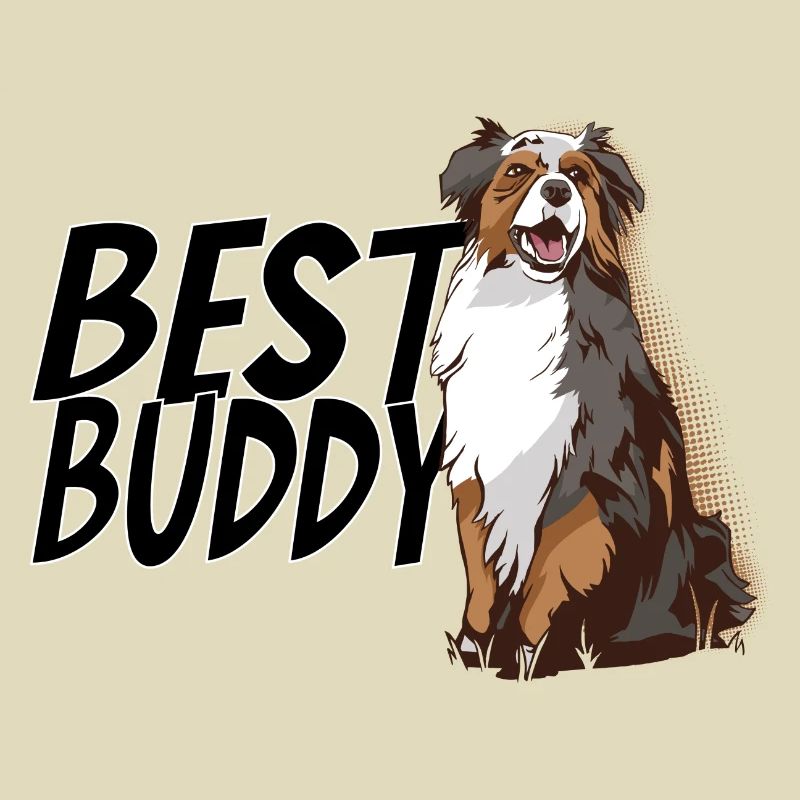 Australian Shepherd Aussie Geschenk Best Buddy