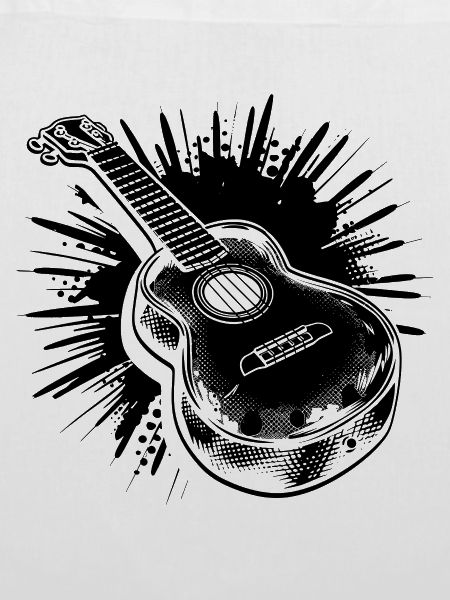 Ukulele Drawing