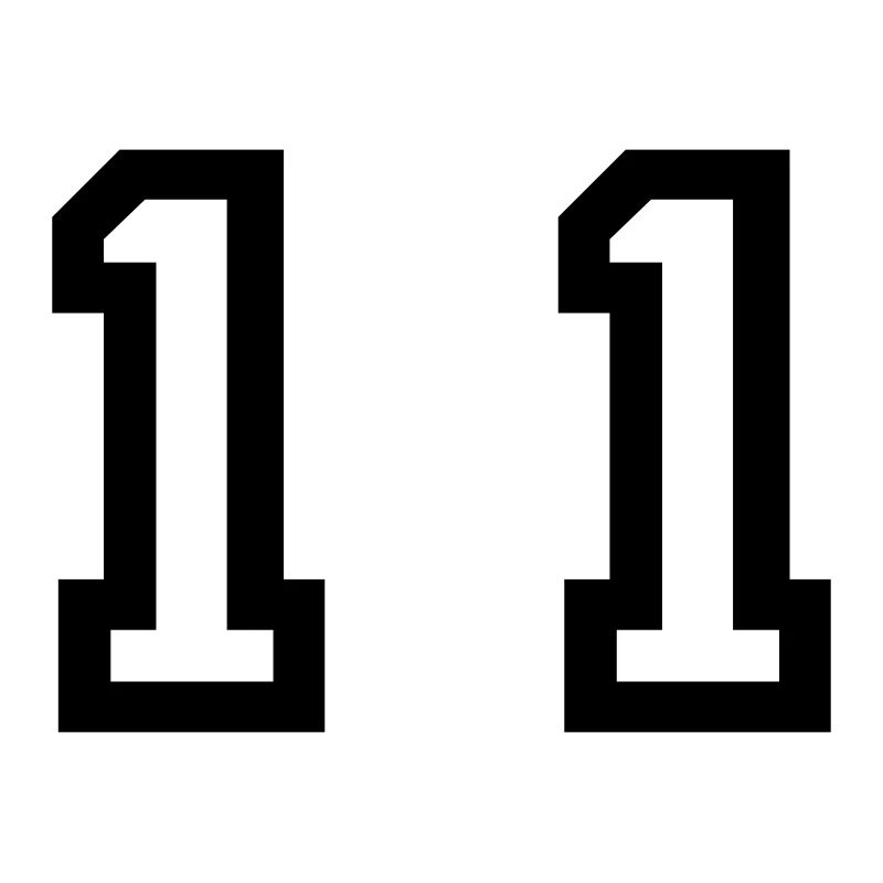 Nummer - 11 - elf
