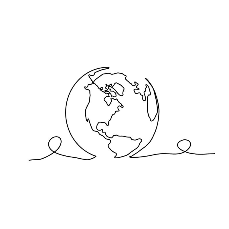 Globe, Terre, Nature, Linéarisation, Protection de l’environnement