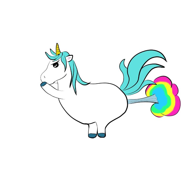 Pupsendes Einhorn