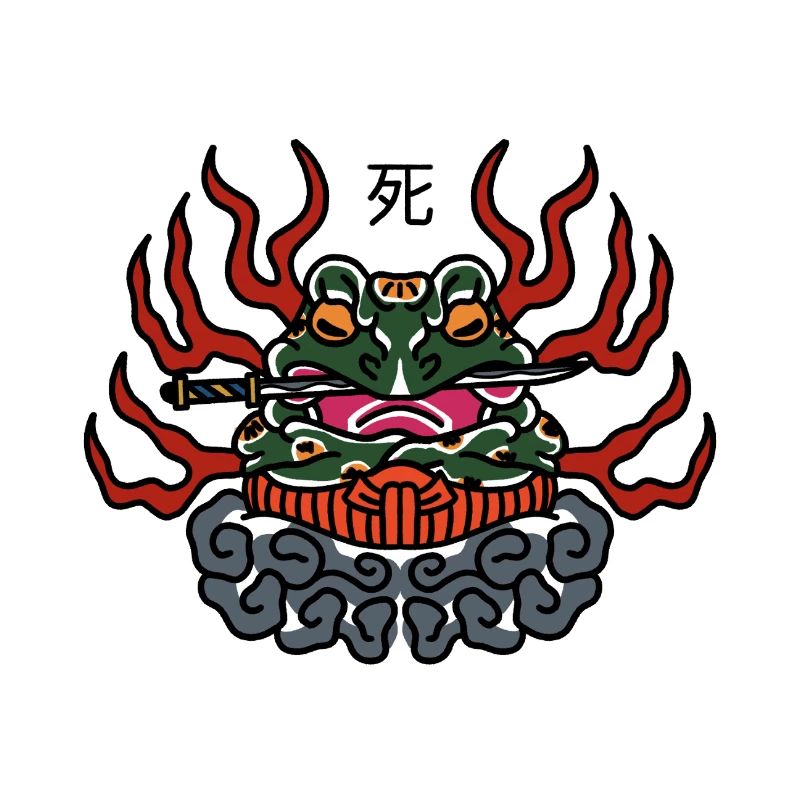 Samurai Frog