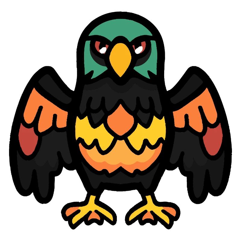 Adler Halloween Comic Lustig