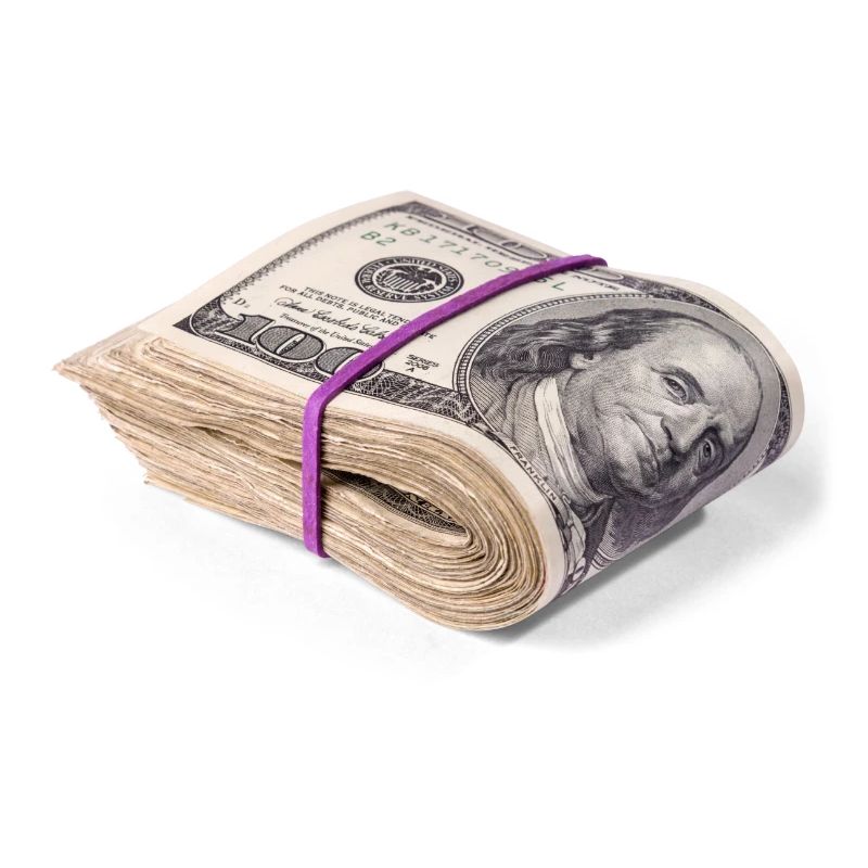 bundle of dollars