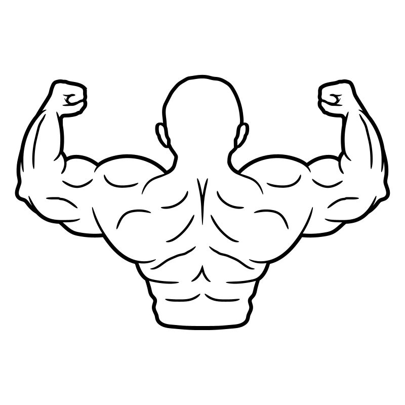 Strong poor bald head