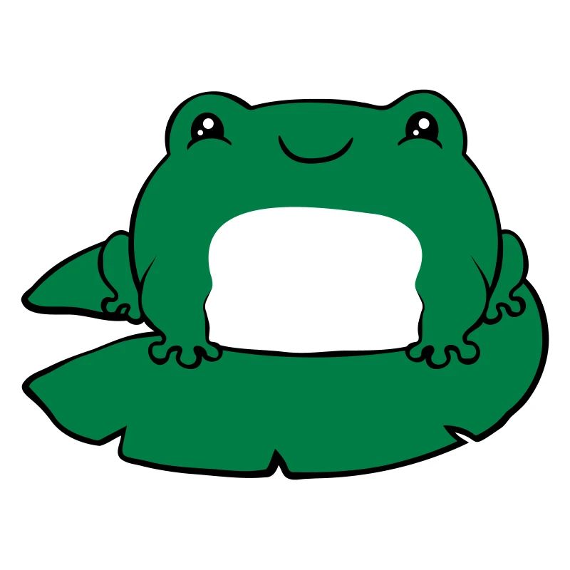 Frosch auf Seerose