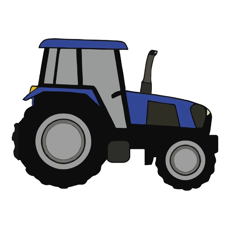 Traktor Illustration Geschenkidee