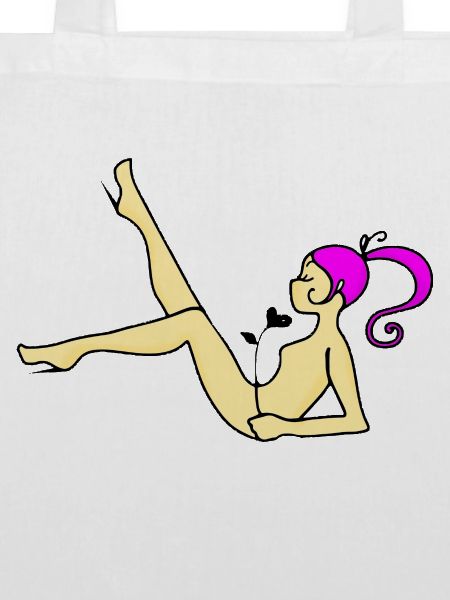 Ironische Frau