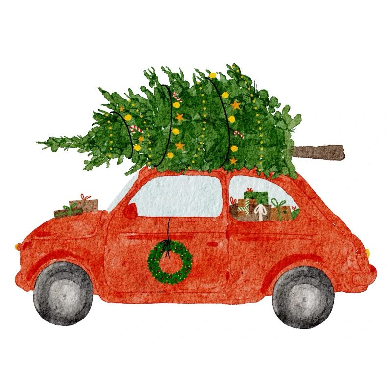 Weihnachtsauto