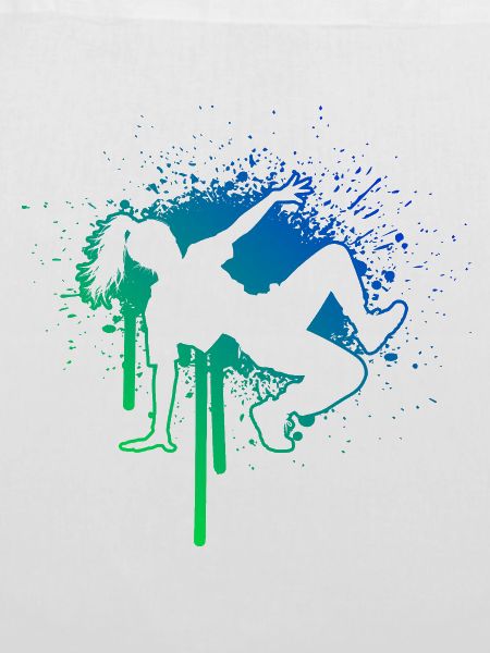 Geschenkidee für eine Breakdancerin mit Breakdance